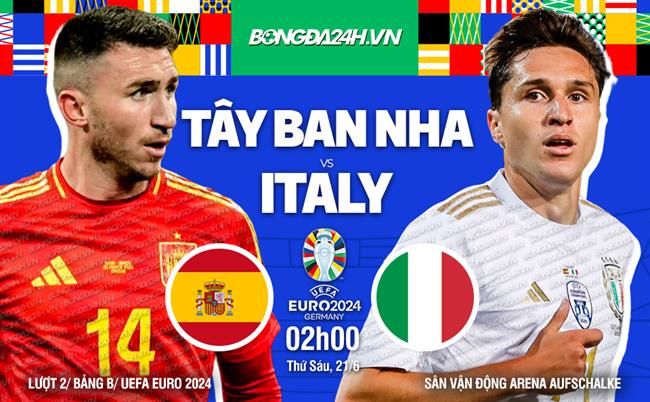 Tay Ban Nha vs Italia