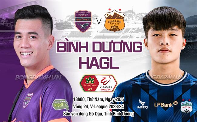 Nhận định Bình Dương vs HAGL (18h00 ngày 20/6): Cơ hội ghi điểm