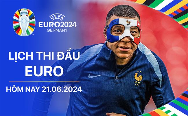 Lịch thi đấu Euro hôm nay 21/6: Hà Lan vs Pháp, Ba Lan - Áo