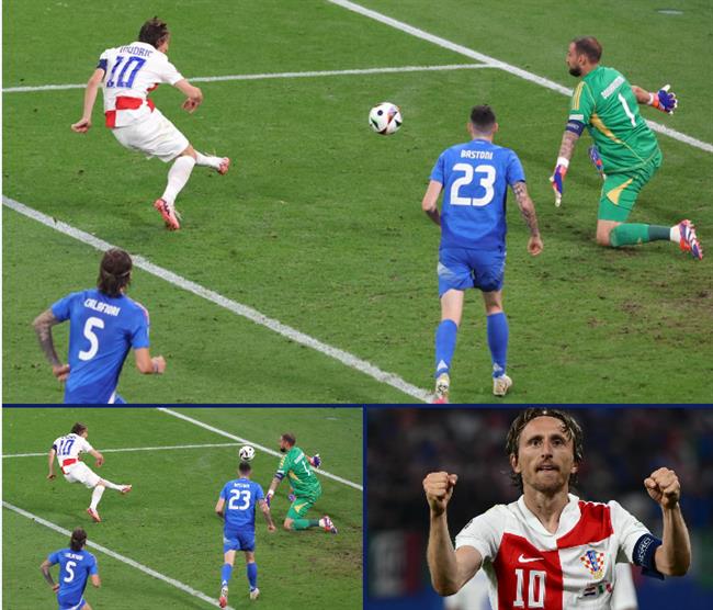 Gỡ hòa ở phút 90+8, Italia khiến cơ hội đi tiếp của Croatia chỉ còn trên lý thuyết 5