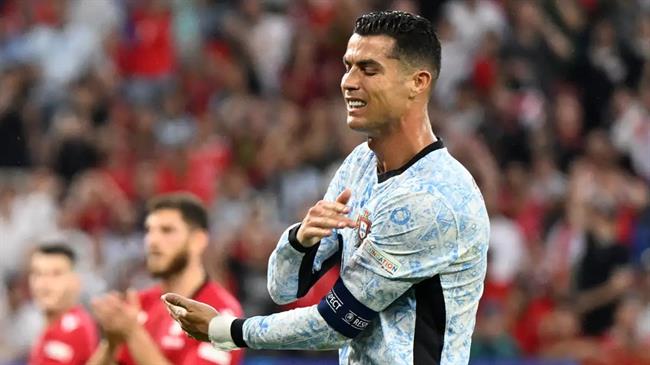 Chuỗi ghi bàn ấn tượng của Ronaldo chính thức dừng lại ở Euro 2024