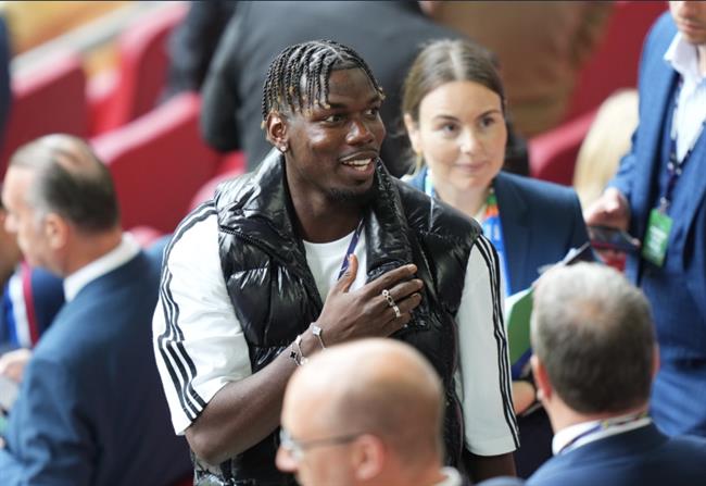 Pogba được chào đón tại Euro 2024