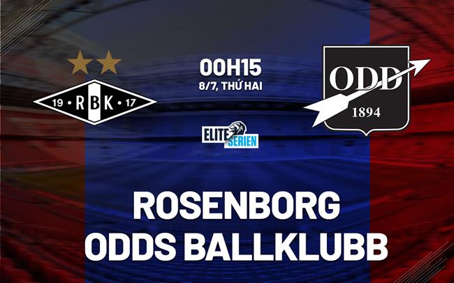 Nhận định Rosenborg vs Odds Ballklubb 0h15 ngày 8/7 (VĐQG Na Uy 2024)