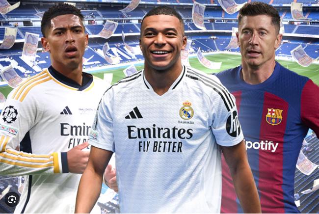 Top 10 cầu thủ được trả lương cao nhất La Liga: Mbappe xếp thứ 3