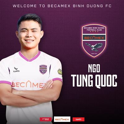 Ngô Tùng Quốc cập bến Bình Dương Ngo Tung Quoc cap ben Binh Duong