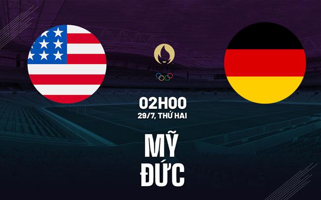 Nhận định bóng đá nữ Mỹ vs nữ Đức 2h00 ngày 29/7 (Olympic 2024)