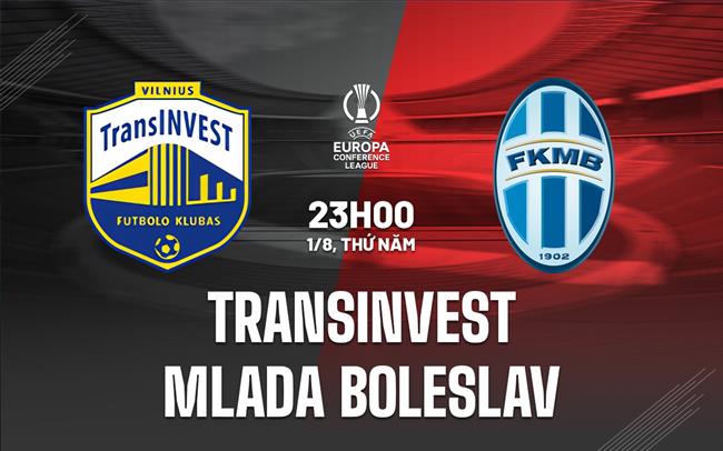 Nhận định Transinvest vs Mlada Boleslav 23h00 ngày 1/8 (Conference League 2024/25)