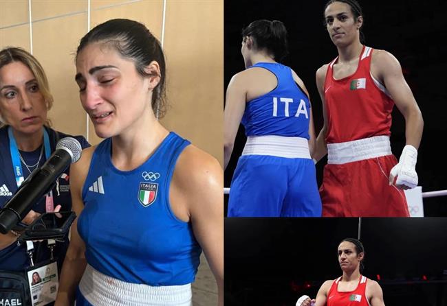 Olympic 2024: Nữ võ sĩ Italia khóc nức nở trên sóng truyền hình vì bị... đấm đau