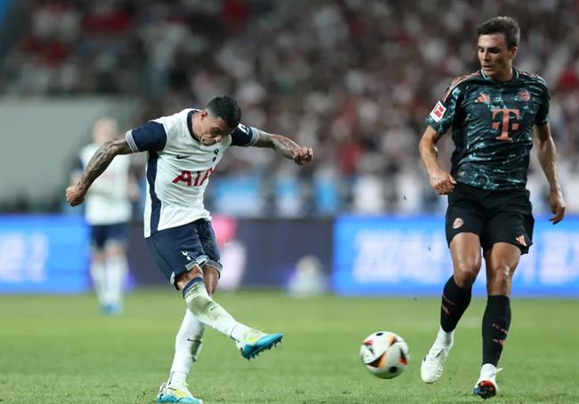 Siêu phẩm của Pedro Porro vào lưới Bayern Munich Sieu pham cua Pedro Porro vao luoi Bayern Munich