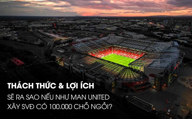 Thách thức và lợi ích: Sẽ ra sao nếu Man United xây sân 100.000 chỗ ngồi?