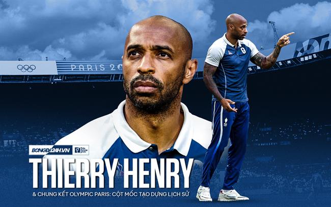 Thierry Henry và chung kết Olympic: Cột mốc tạo dựng lịch sử