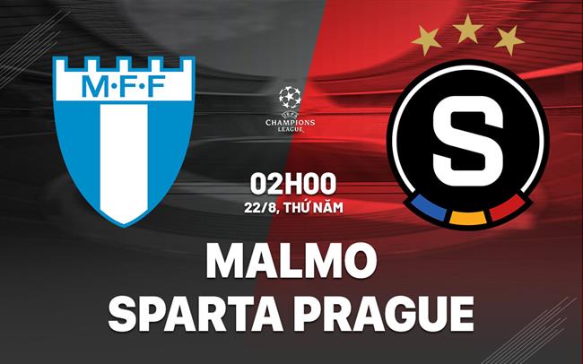Nhận định Malmo vs Sparta Praha 2h00 ngày 22/8 (Champions League 2024/25)