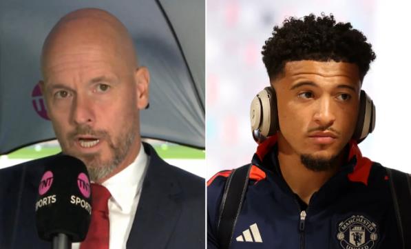 Erik ten Hag giải thích lý do Jadon Sancho vắng mặt trước Brighton Erik ten Hag giai thich ly do Jadon Sancho vang mat truoc Brighton