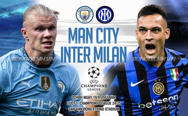 Haaland dứt mạch ghi bàn, Man City chia điểm với Inter Milan