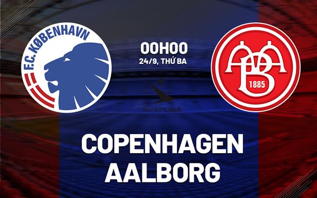Nhận định bóng đá Copenhagen vs Aalborg 0h00 ngày 24/9 (VĐQG Đan Mạch 2024/25)