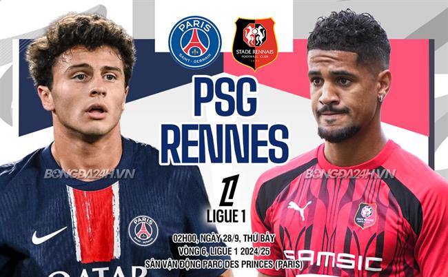 PSG vs Rennes Gã khổng lồ Paris tìm kiếm chiến thắng trở lại