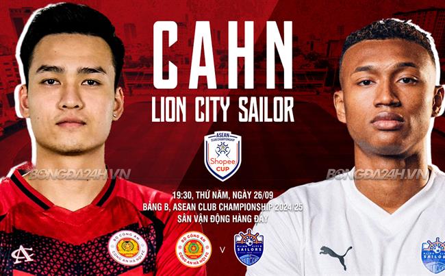 CAHN đè bẹp Lion City ở lượt thứ 2 Shopee Cup 2024/25