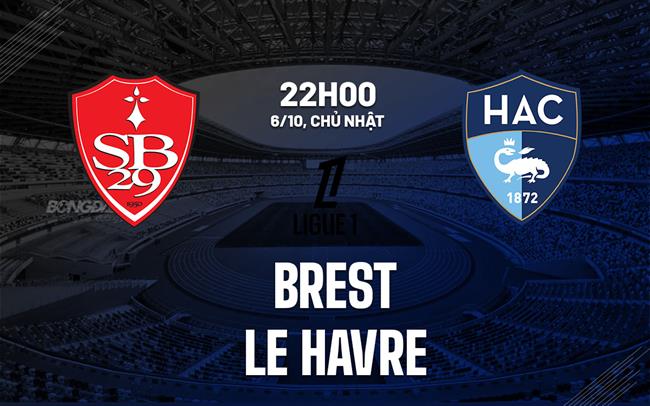 Nhận định bóng đá Brest vs Le Havre 22h00 ngày 6/10 (Ligue 1 2024/25)