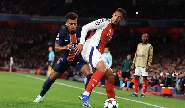 William Saliba thừa nhận Arsenal có lợi thế khi PSG vắng Dembele