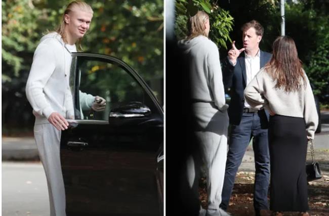 Erling Haaland và bạn gái đi tìm nhà mới