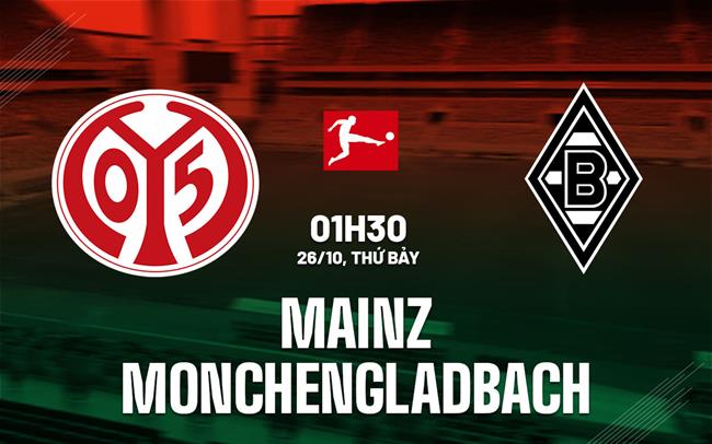 Mainz vs Monchengladbach Cuộc đối đầu giữa đội khách bất ổn và đội chủ nhà gặp khó trên sân nhà