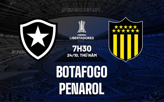 Nhận định Botafogo FR vs Penarol 7h30 ngày 24/10 (Copa Libertadores 2024)