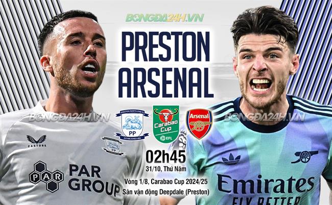 Arsenal Hừng hực Khí Thế Tiến Vào Tứ Kết Cúp Liên Đoàn Anh Khi Làm Khách Trước Preston