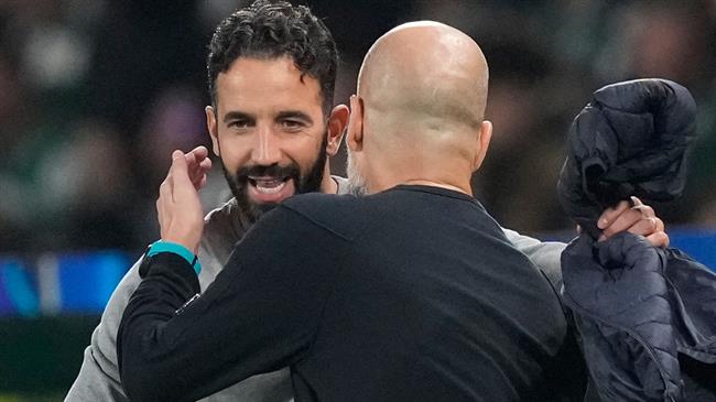 Ruben Amorim Pep Guardiola Ruben Amorim Pep Guardiola