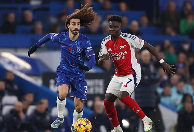 Marc Cucurella hé lộ cách khóa chặt Bukayo Saka ở derby London