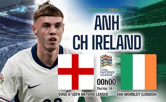 Đối đầu Anh vs Ireland Tam Sư chiếm ưu thế, hướng đến chiến thắng thuyết phục