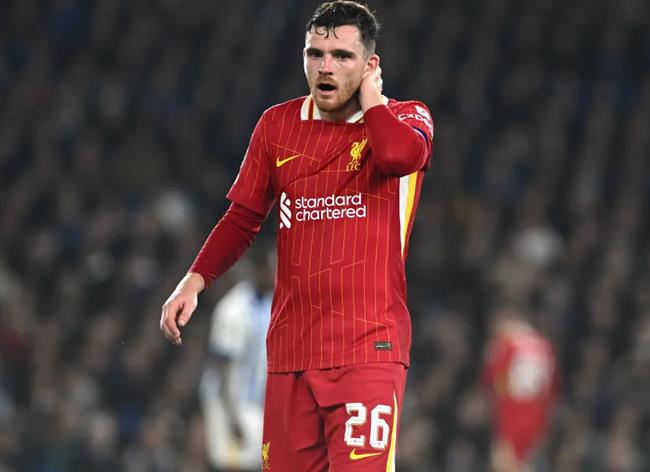 Andy Robertson khong dat phong do cao o mua giai nam nay.