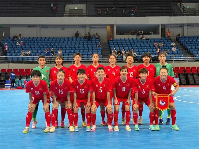 ĐT Futsal nữ Việt Nam dT Futsal nu Viet Nam