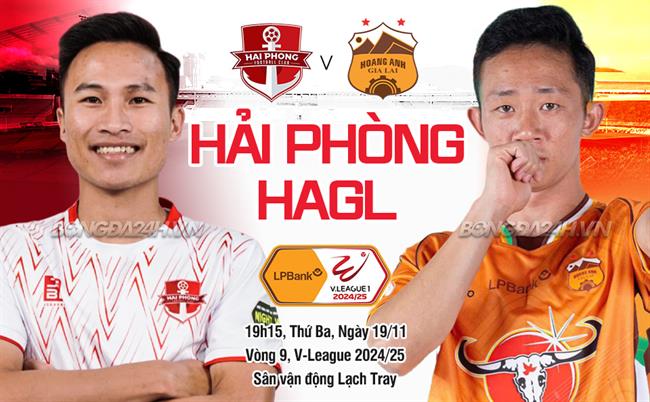 Hạ gục HAGL, Hải Phòng thắng trận đầu tại LPBank V.League 1-2024/25