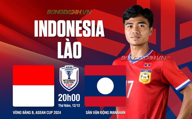 Nhận định Indonesia vs Lào (20h00 ngày 12/12): Chủ nhà trên cơ