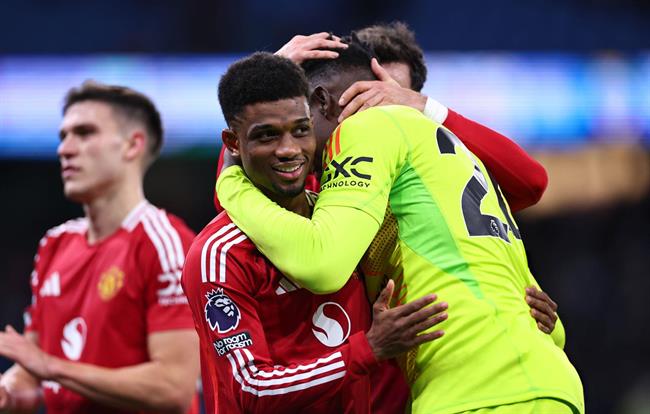 Chấm điểm các cầu thủ MU trước Man City: Amad Diallo tốt nhất