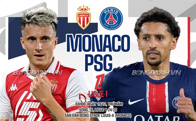 PSG đối đầu Monaco trong cuộc chiến giành ngôi vô địch tại Ligue 1