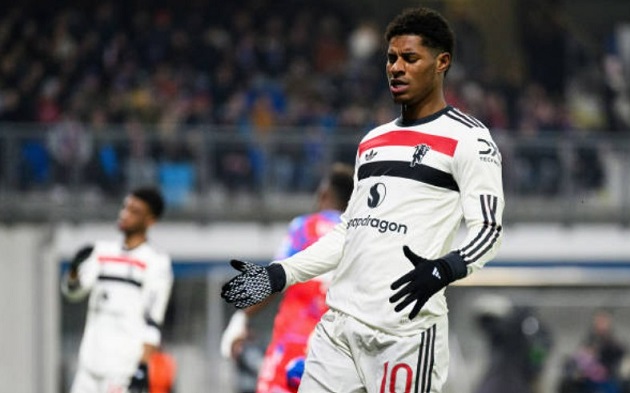 Marcus Rashford đang gặp khó khăn ở MU. Marcus Rashford dang gap kho khan o MU.