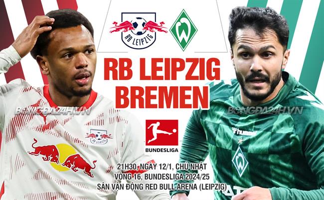 Nhận định Leipzig vs Werder Bremen 21h30 ngày 12/1 (Bundesliga 2024/25)
