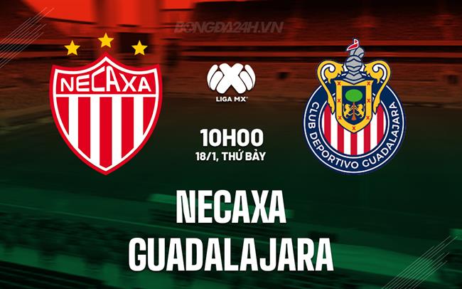 Nhận định Necaxa vs Guadalajara 10h00 ngày 18/1 (VĐQG Mexico 2024/25)