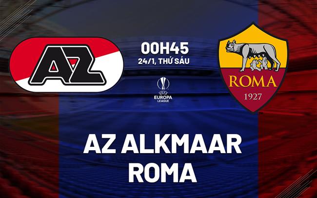 nhan dinh bong da du doan AZ Alkmaar vs Roma cup c2 chau au europa league hom nay