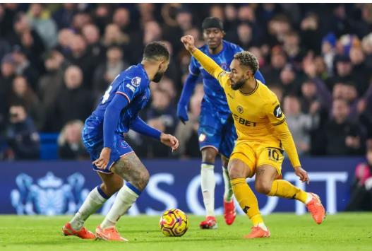 Matheus Cunha o tran dau voi Chelsea.