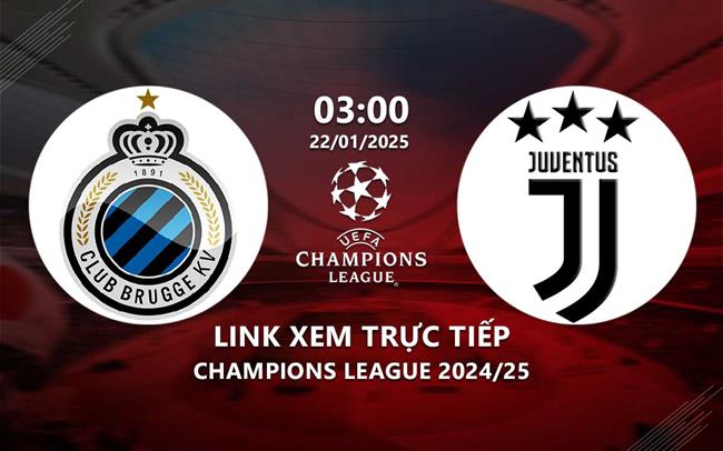 Link xem trực tiếp Club Brugge vs Juventus (Cúp C1 2024/25) Link xem truc tiep Club Brugge vs Juventus (Cup C1 2024/25)