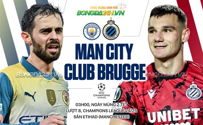 Man City vs Club Brugge