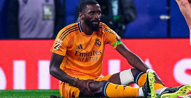 Real Madrid mất trung vệ Antonio Rudiger sau trận thua Espanyol