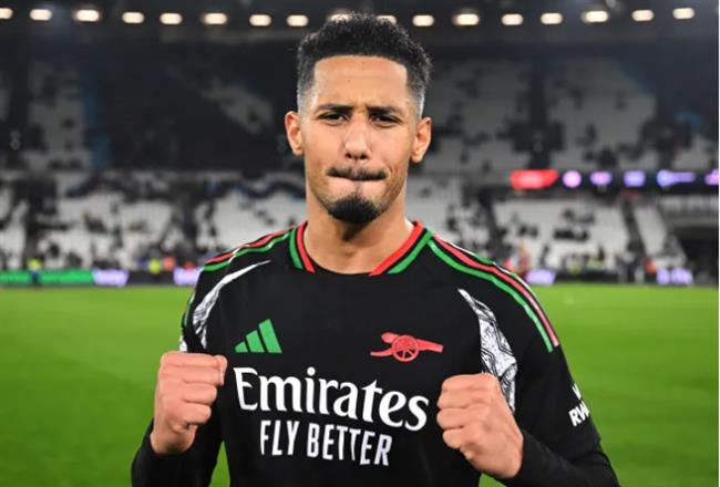 Arsenal co cau tra loi cho Real Madrid vu William Saliba