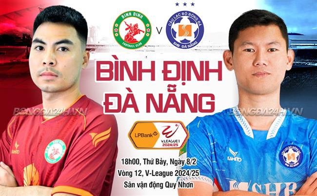 Nhận định Bình Định vs SHB Đà Nẵng (18h00 ngày 8/2): 3 điểm ở lại Quy Nhơn?
