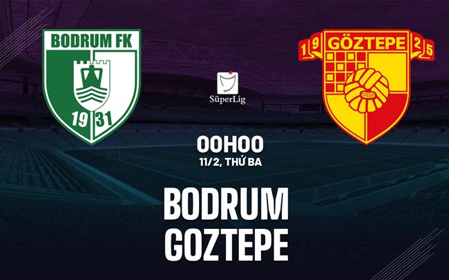 Nhận định Bodrum vs Goztepe 0h00 ngày 11/2 (VĐQG Thổ Nhĩ Kỳ 2024/25)