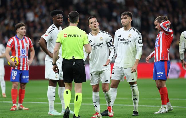 Diego Simeone đánh giá cao trọng tài ở trận derby Madrid 1 Diego Simeone đánh giá cao trọng tài ở trận derby Madrid 1