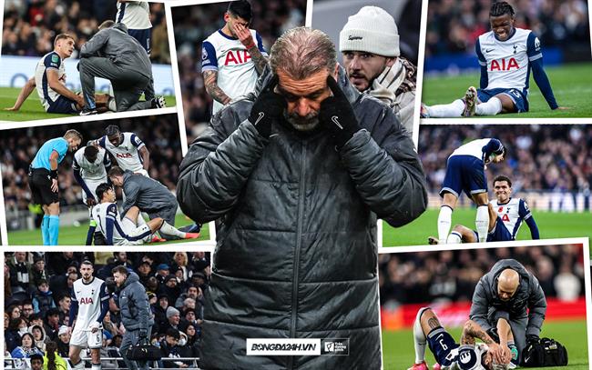 Liệu lối chơi "không khoan nhượng" của Postecoglou có làm Tottenham dính nhiều chấn thương?