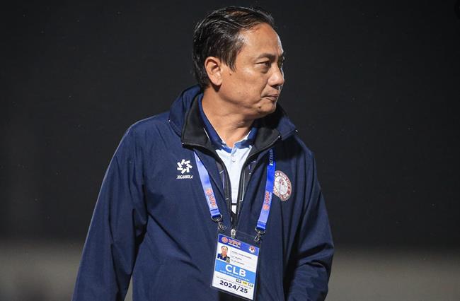 HLV CLB TP.HCM hài lòng với 1 điểm có được trước Đà Nẵng